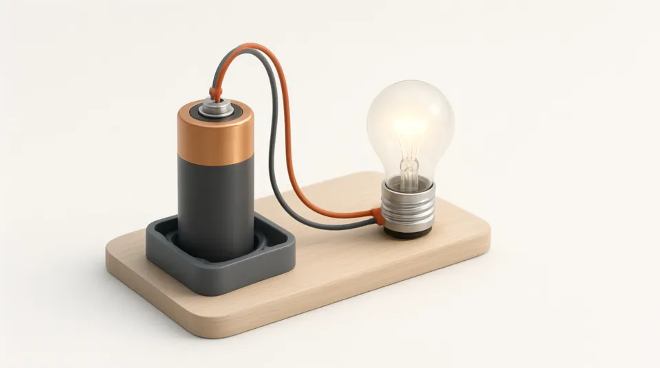 Illustration for Making a Bulb Light Up