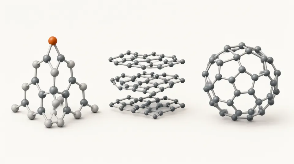 Illustration for Allotropes of Carbon