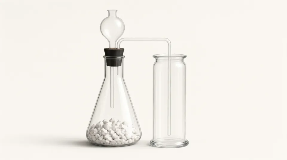 Illustration for Preparing Carbon Dioxide