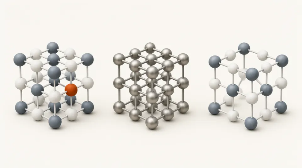 Illustration for Crystal Structures