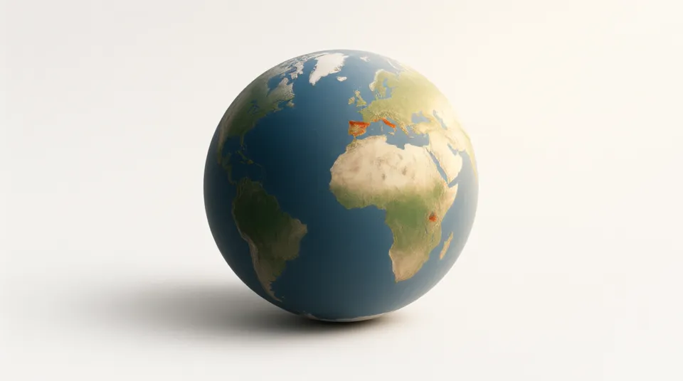 Illustration for Earth's Rotation