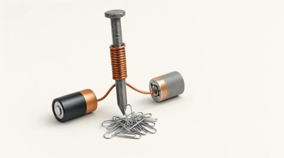 Illustration for Electromagnet