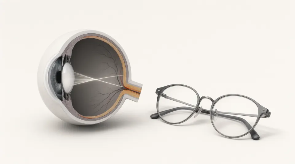 Illustration for The Eye and Vision Correction