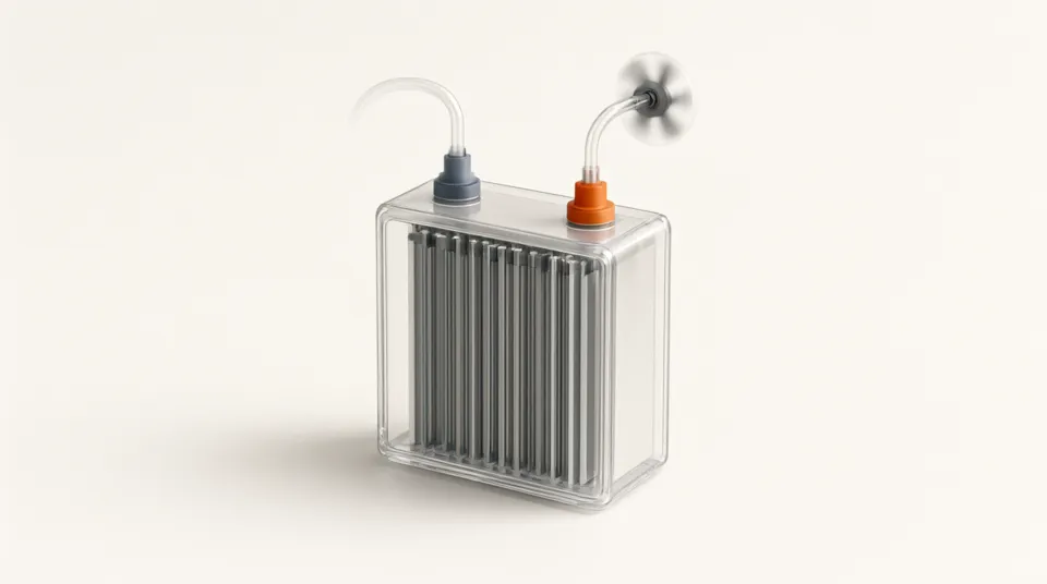 Illustration for Hydrogen Fuel Cell
