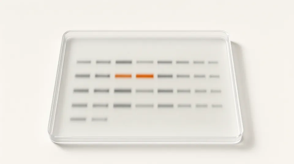 Illustration for Gel Electrophoresis