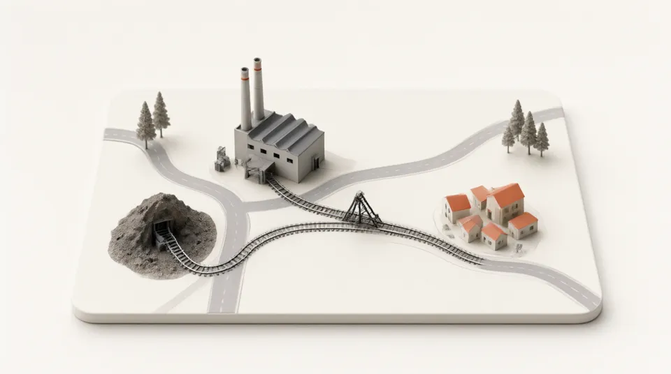 Illustration for Industrial Location