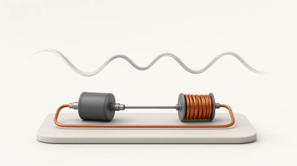 Illustration for LC Oscillation