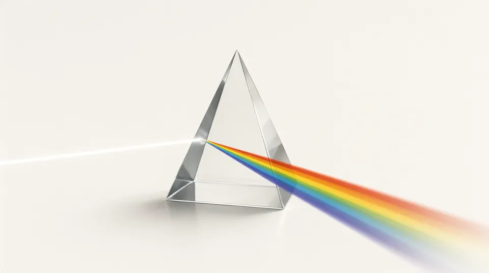 Illustration for Dispersion of Light