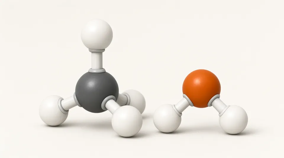 Illustration for Molecular Geometry in 3D