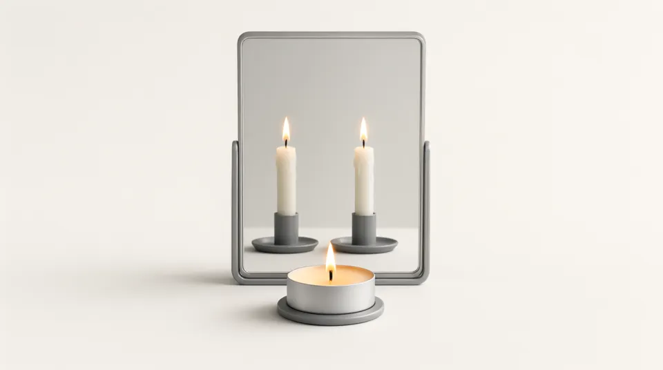Illustration for Plane Mirror Images