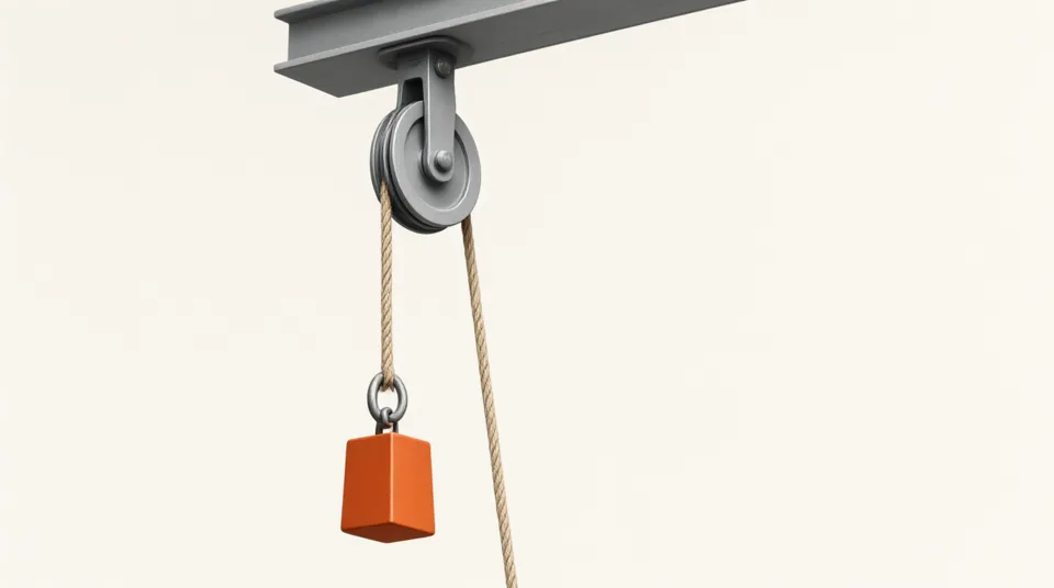 Illustration for Pulleys and Pulley Systems