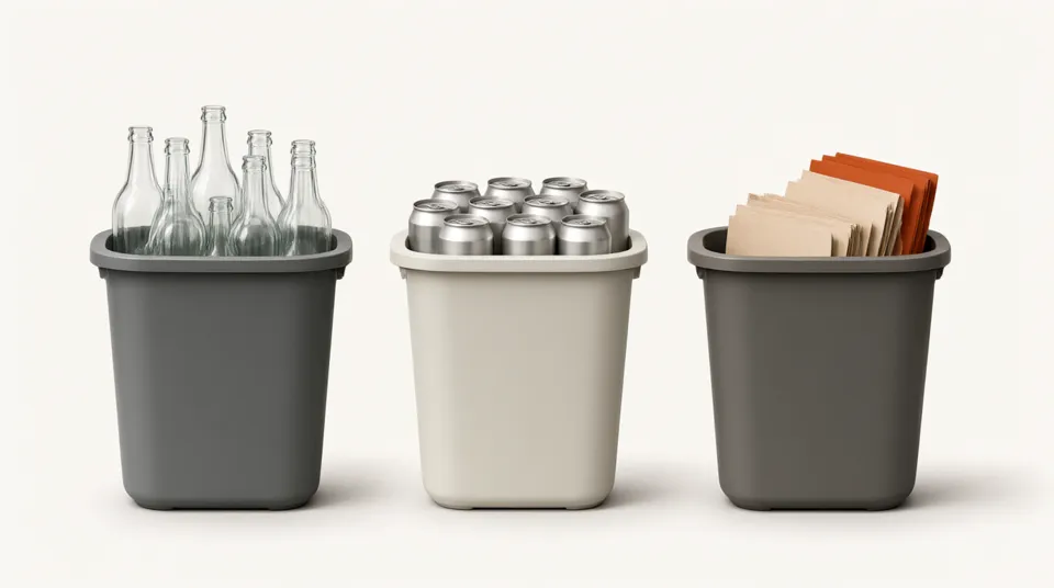 Illustration for Recycling and Material Life Cycles