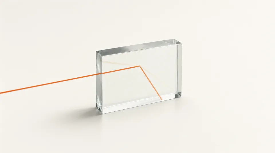 Illustration for Reflection and Refraction of Light
