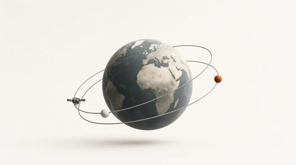 Illustration for Satellites and Orbits