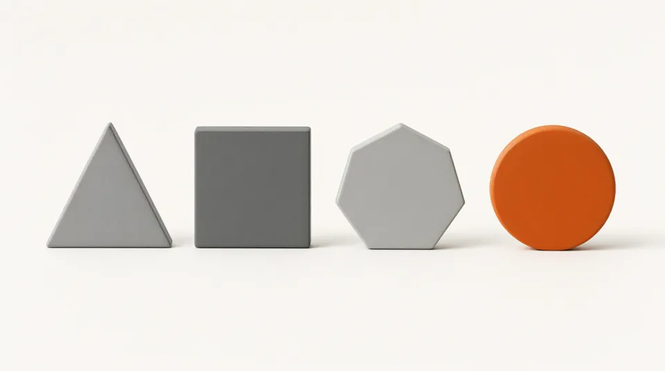 Illustration for 2D Shapes