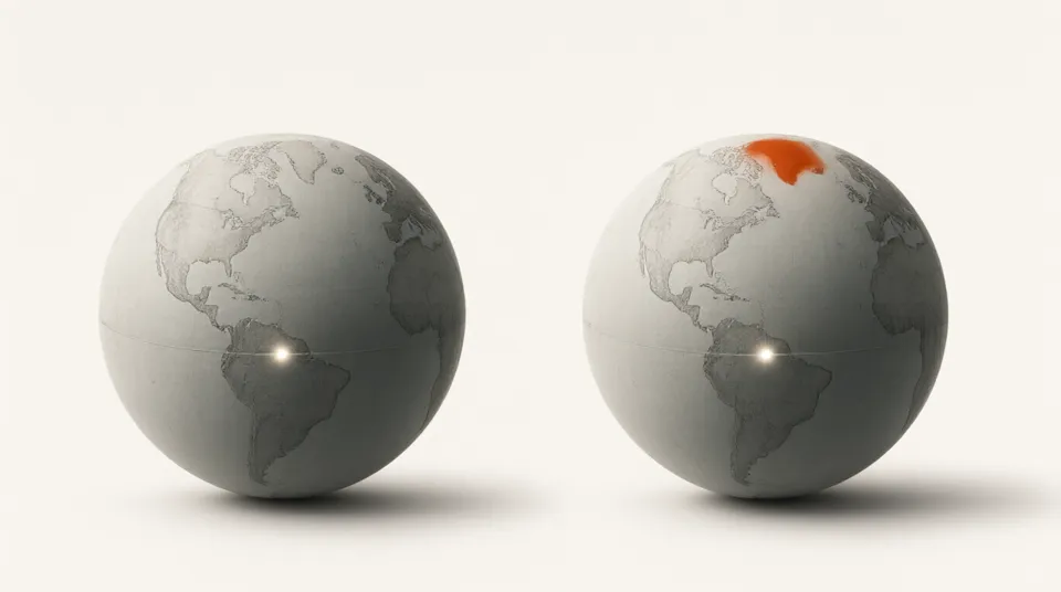 Illustration for Solar Radiation and Latitude