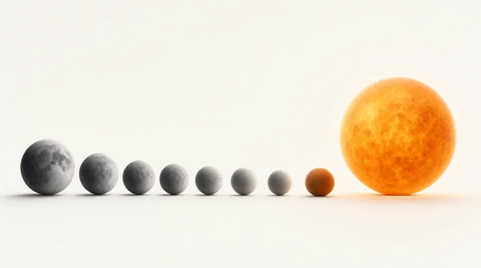 Illustration for Solar System Scale