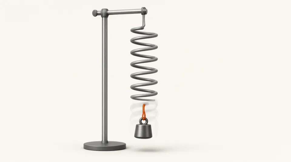 Illustration for Spring-Mass Oscillator