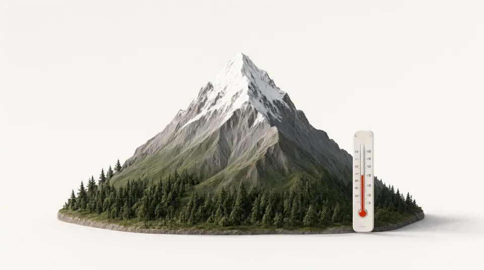 Illustration for Temperature and Altitude