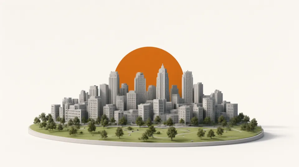 Illustration for Urban Heat Island