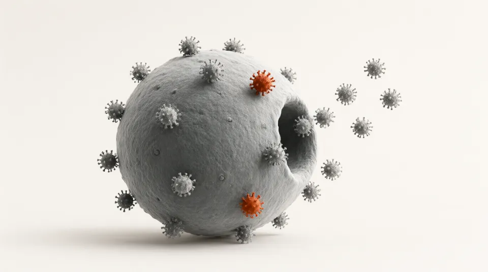Illustration for Virus Replication