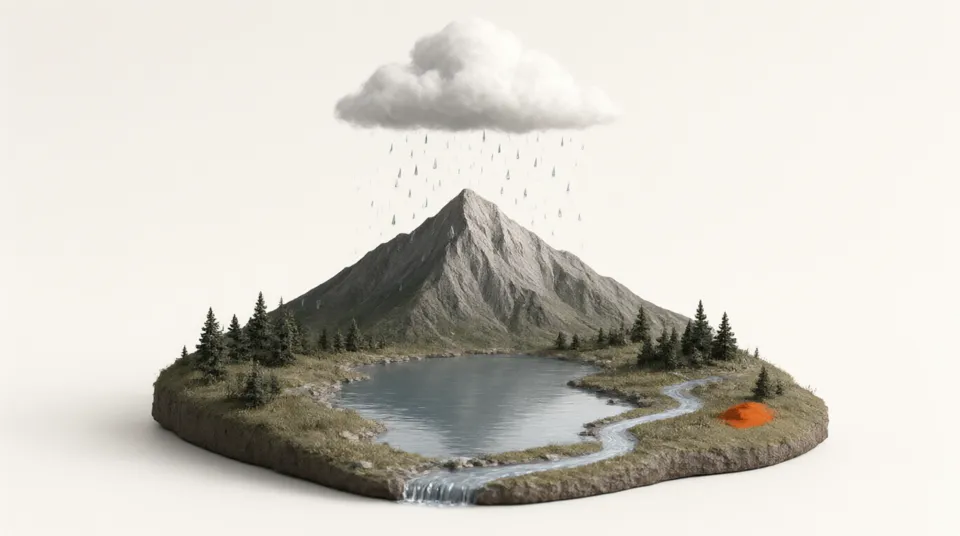 Illustration for The Water Cycle