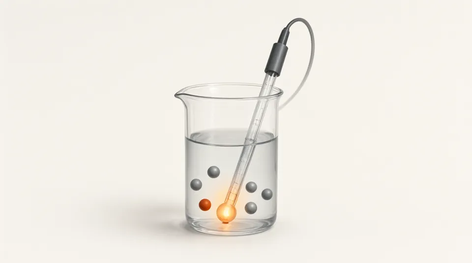 Illustration for Weak Electrolyte Ionization