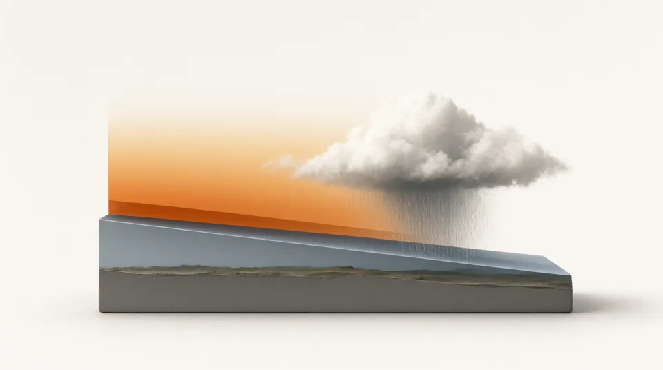 Illustration for Cold and Warm Fronts